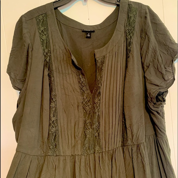 Green size 3 torrid dress - Picture 1 of 3